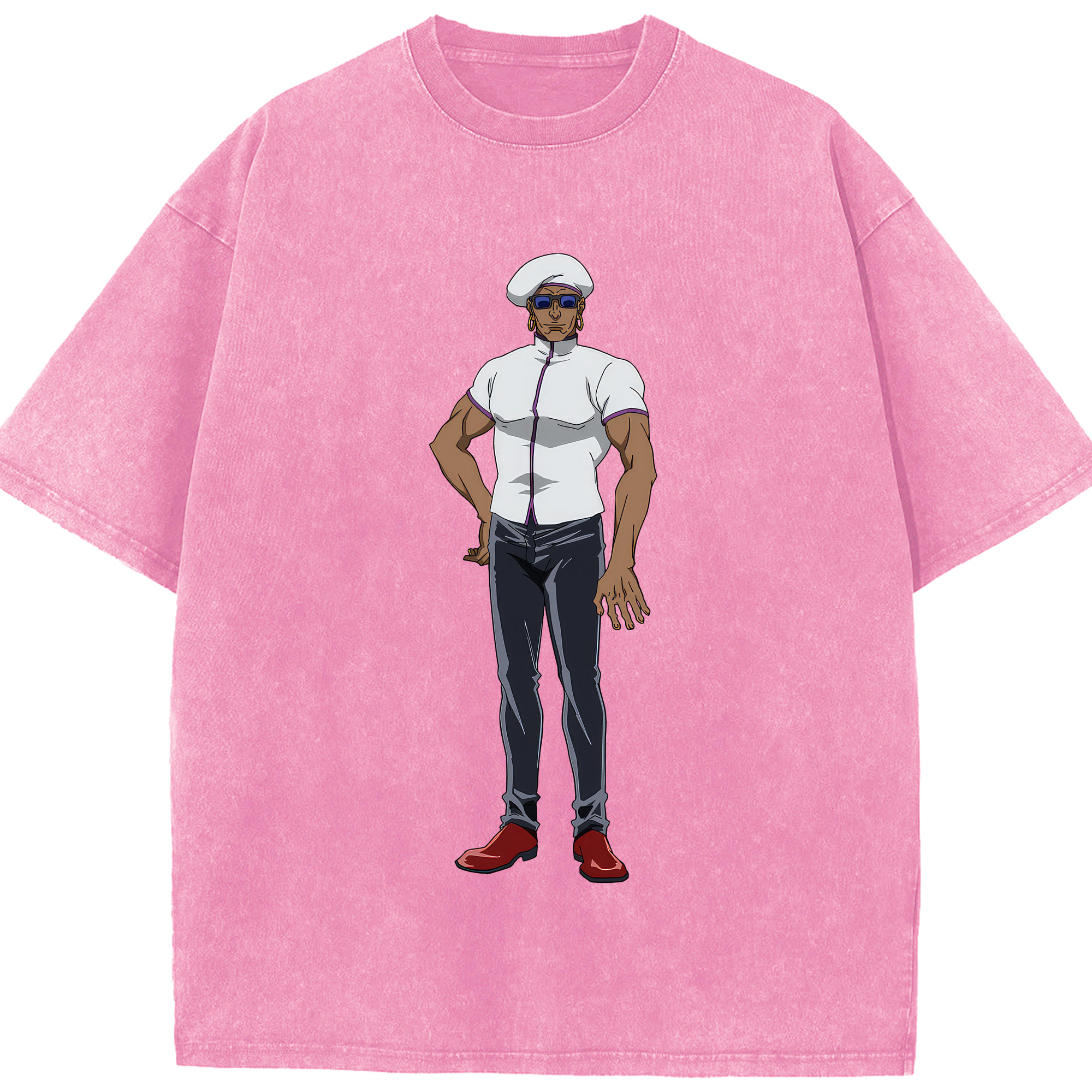 （画像用） 呪術廻戦 Jujutsu Kaisen 綿100% ヴィンテージ風 半袖Tシャツ（フロントプリント）